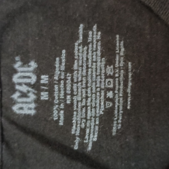 AC/DC Black Short Sleeve Tee - Picture 4 of 4
